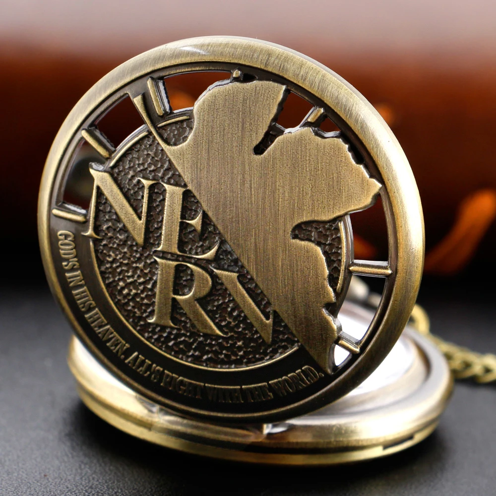 Steampunk Maple Leaf God Hollow Mens Quartz Pocket Watch Fashion Mini Time Necklace Clock Jewelry Accessories Single Item Gift