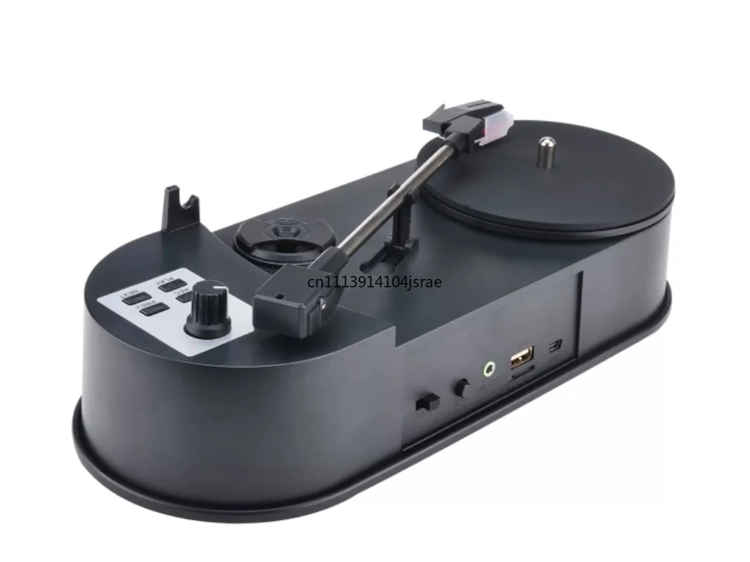 For 613P Mini Vinyl Turntable Player USB MP3 Conversion Dual Speed 33/45RPM Portable Vinyl Record Player