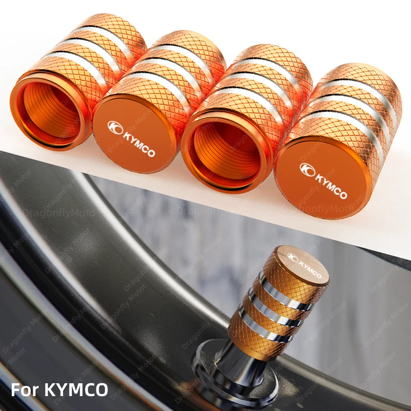 

Motorcycle Accessories Airtight Cover For KYMCO Xciting 250 300 400 AK550 CT250 CT300 S400 Tire Valve Stem Caps