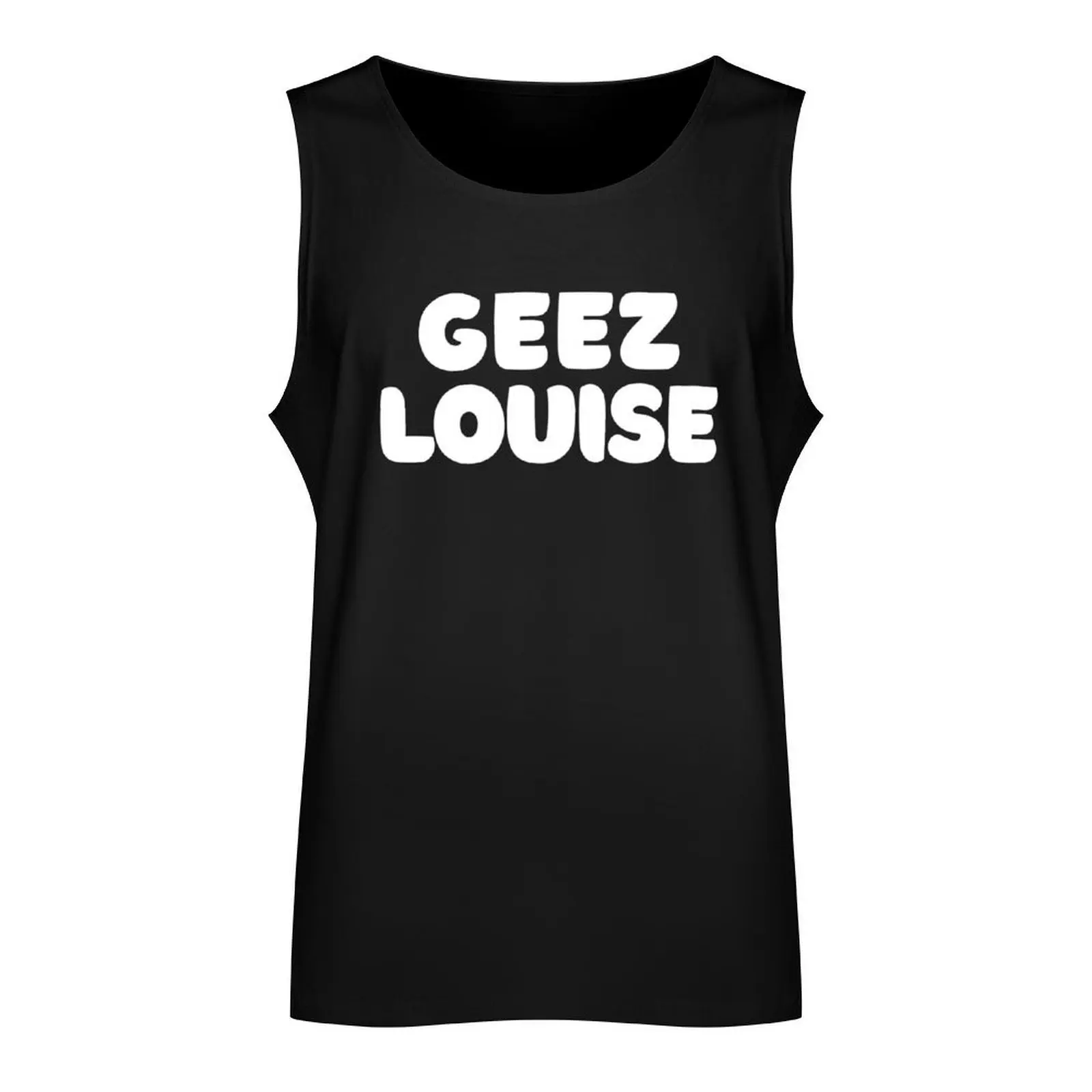 Geez Louise Tank Top Bodybuilding clothing man gym clothes man