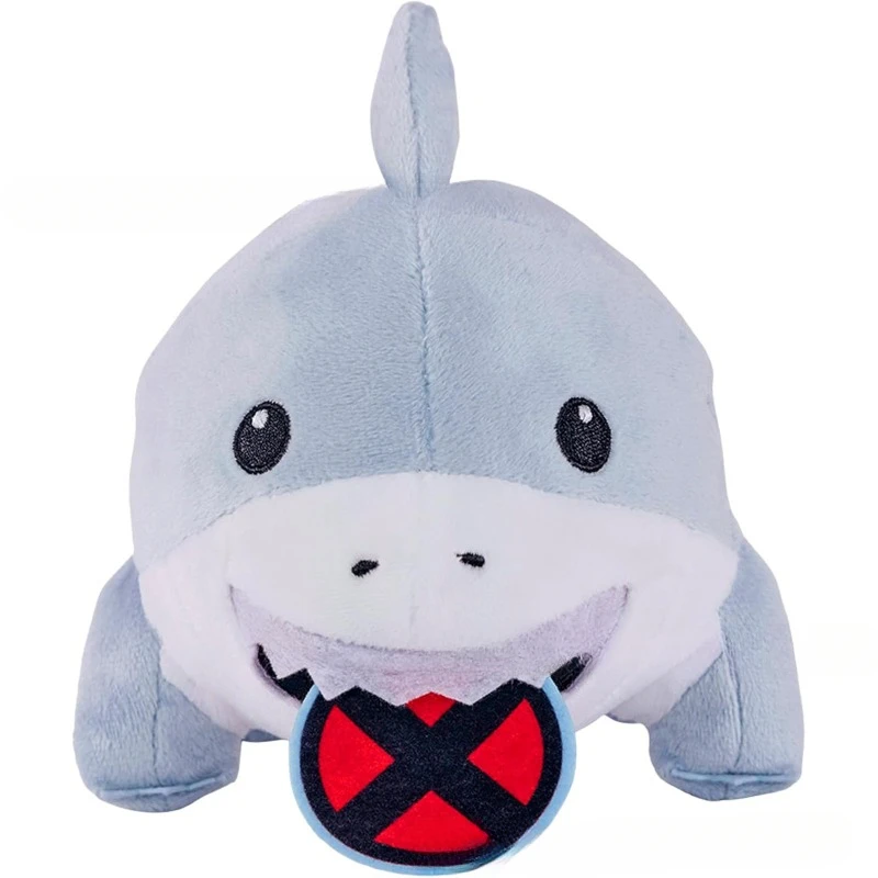 New Anime Jeff The Land Shark 8-Inch Plush Toys Stuffed Dolls Cute Kawaii Sharp Animals Doll Plushies Kids Birthday Gift Custom