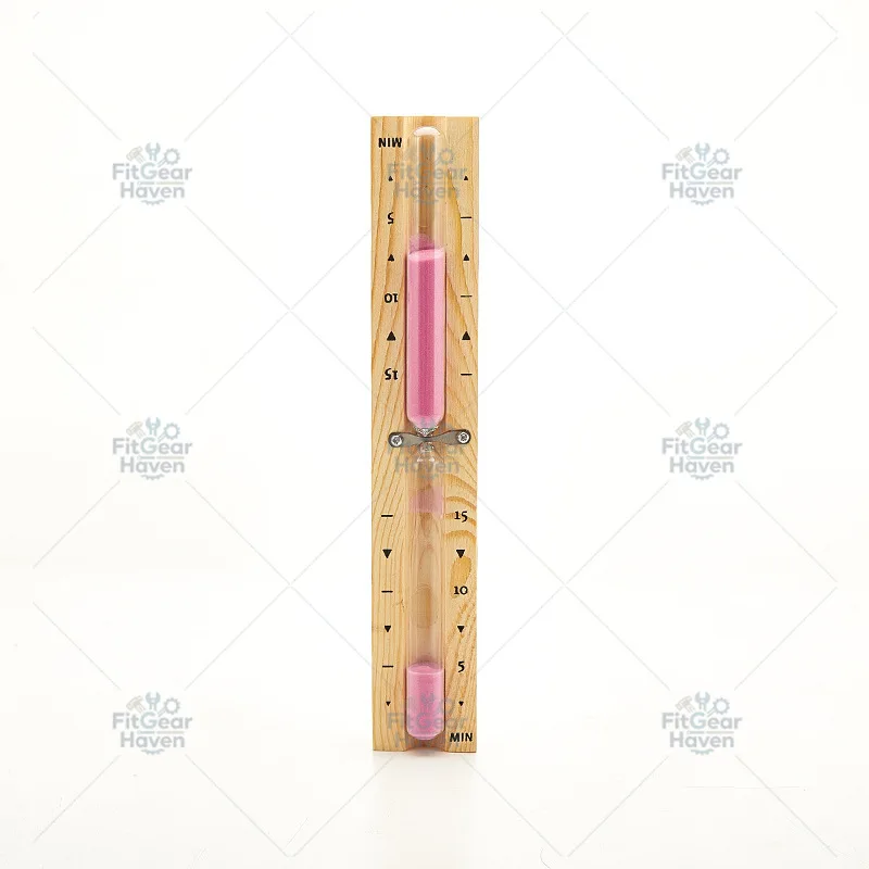Manufacturers wholesale supply sauna room special camphor pine barrel wooden spoon hourglass thermometer four-piece set