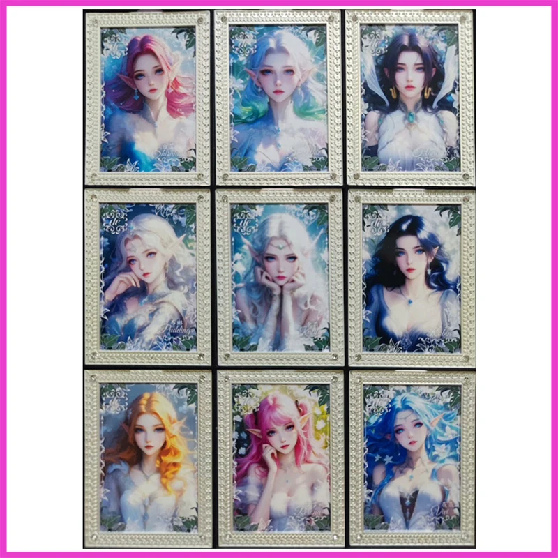 

Anime ONE PIECE Rare Metal DE Collectible Cards Pudding Perona Hancock Nami Shirahoshi Robin Kalifa Toys for boys Birthday Gifts