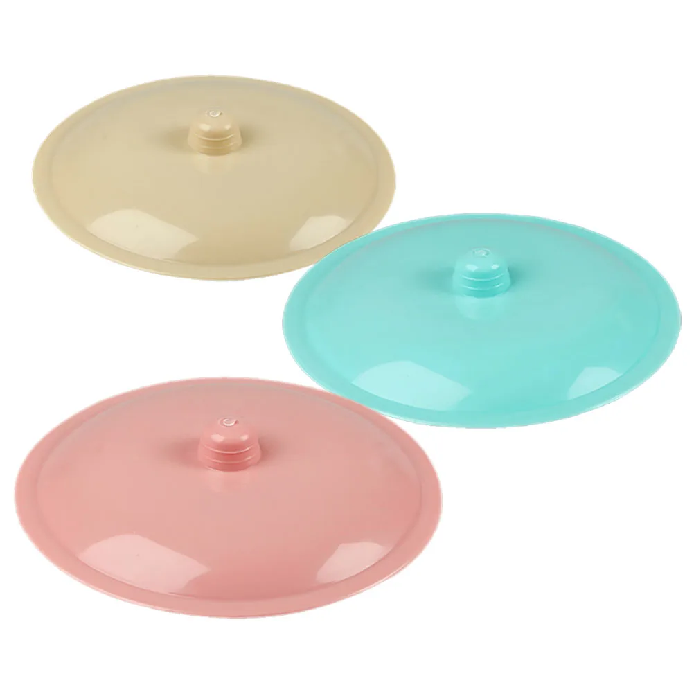 

3Pcs Spittoon Cover Plastic Durable Replacement Chamber Pot Lid Odor Prevention Urinal Lid for Home Hospital Public