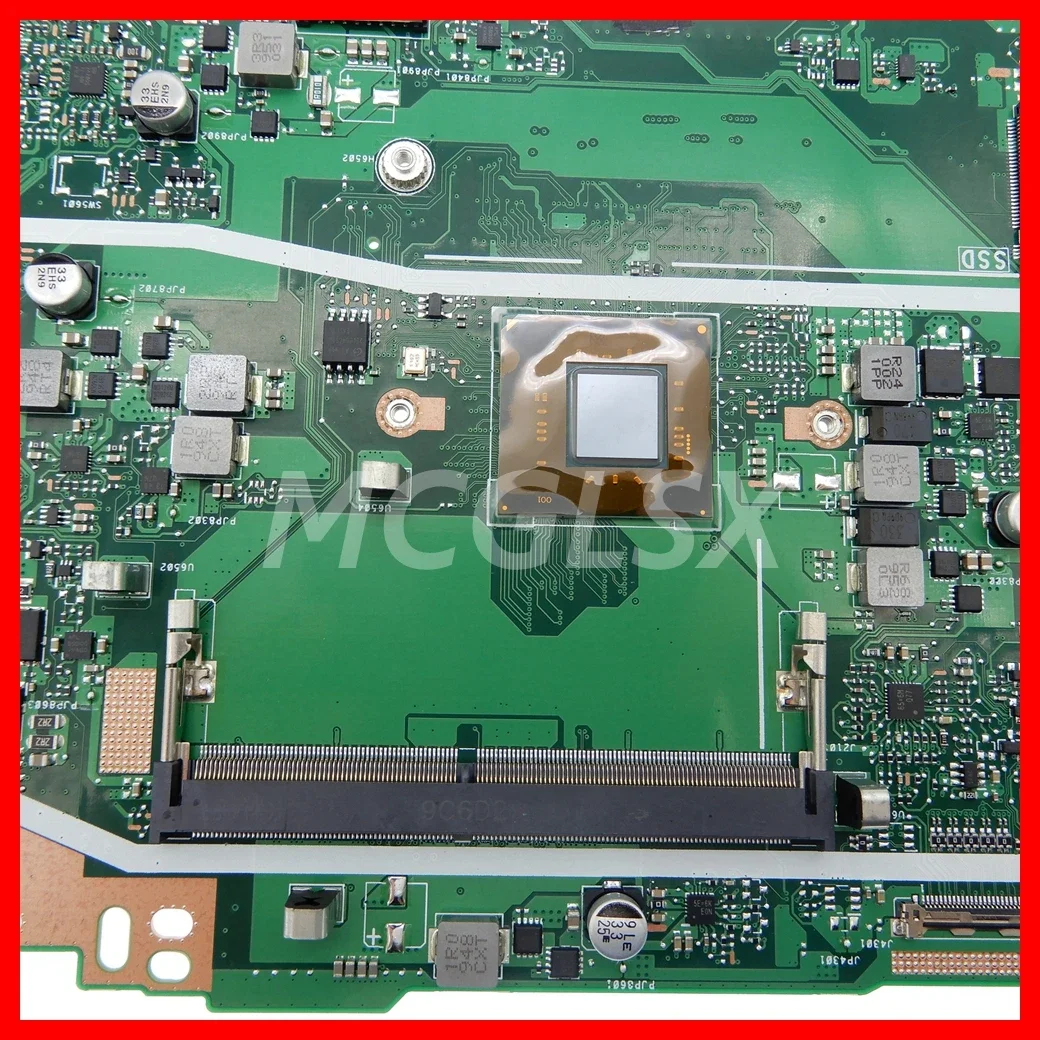 Imagem -05 - Placa-mãe do Portátil para Asus X409ma X409m M409d M409da X509d X509ma M509d M509da N4000 N4100 N5000 Cpu N5030