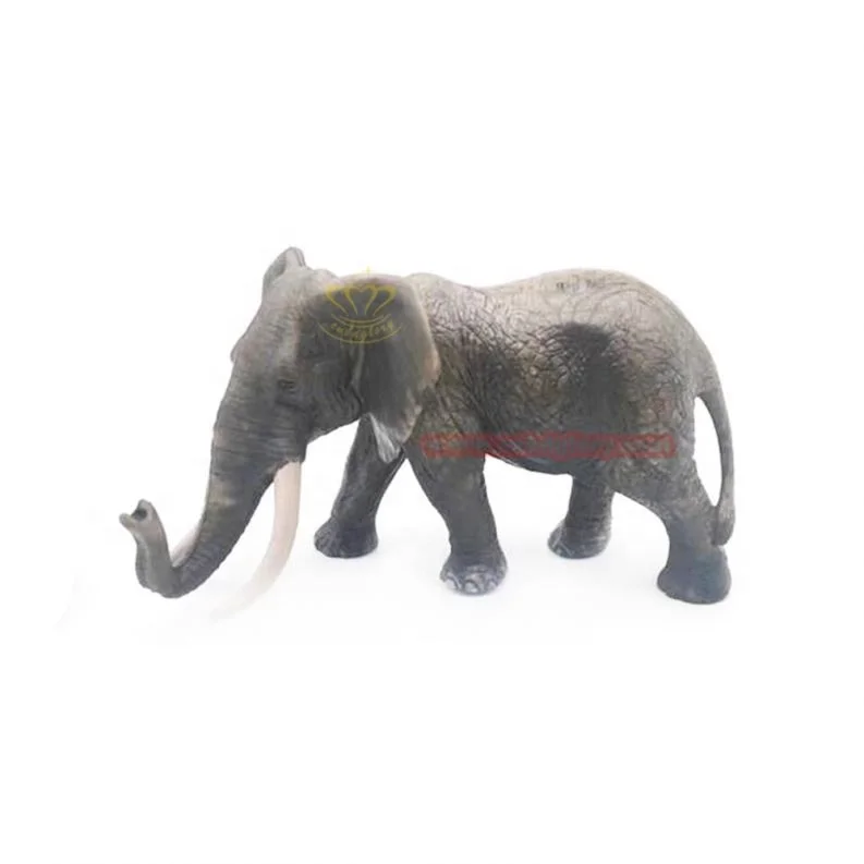 Outdoor Garden Lawn Street Landscape Decoration Design Art Sculpture-Elegant Fiberglass Elephant Statue Resin Crafts Product