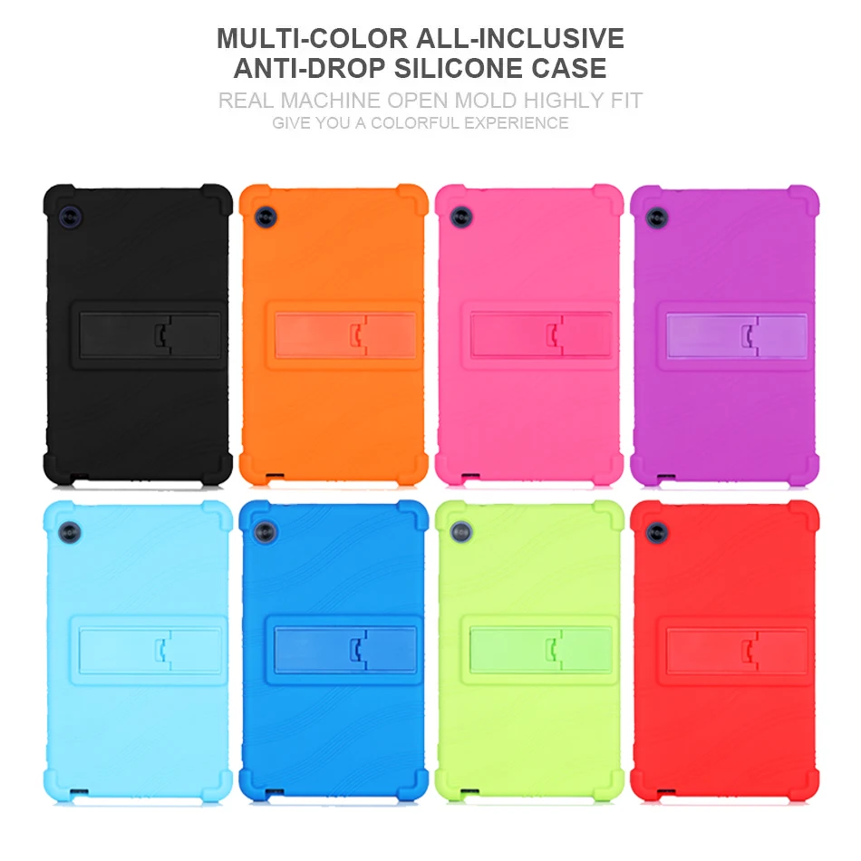 For Huawei Matepad T10 T 10 T10S AGS3-L09 AGS3-W09 AGS3K-L09 2021 Soft Silicone Shockproof Protective Adjustable Stand Cover