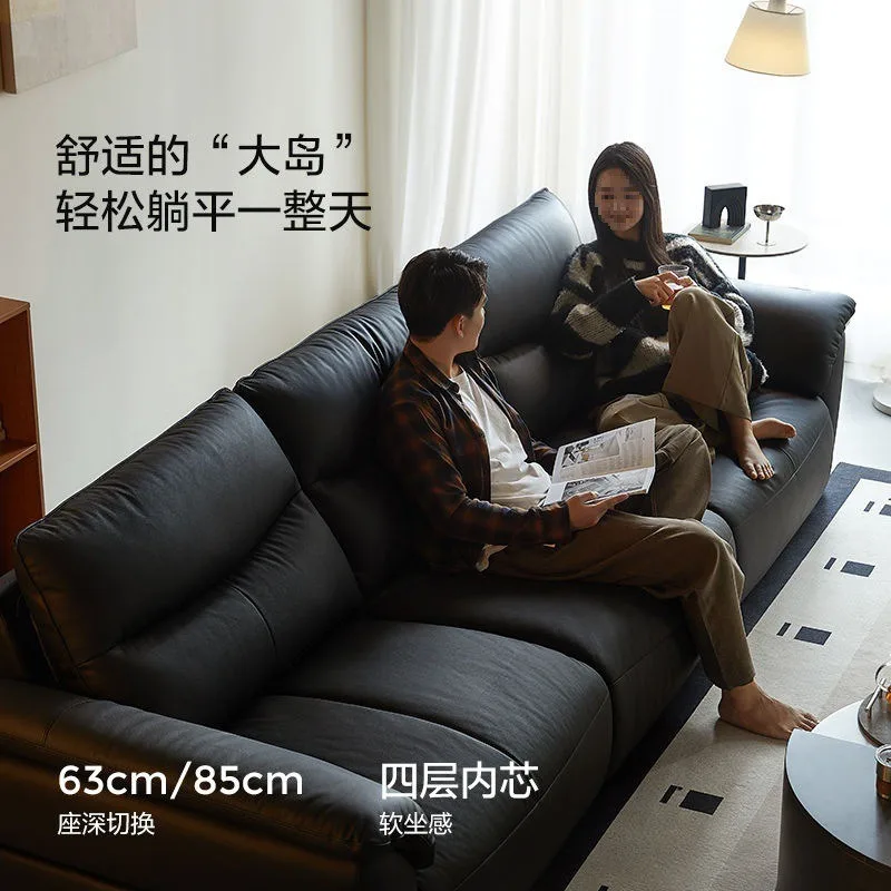 Большая черная корова, мягкий островный диван, светлый роскошный стиль, клавиши фортепиано для гостиной