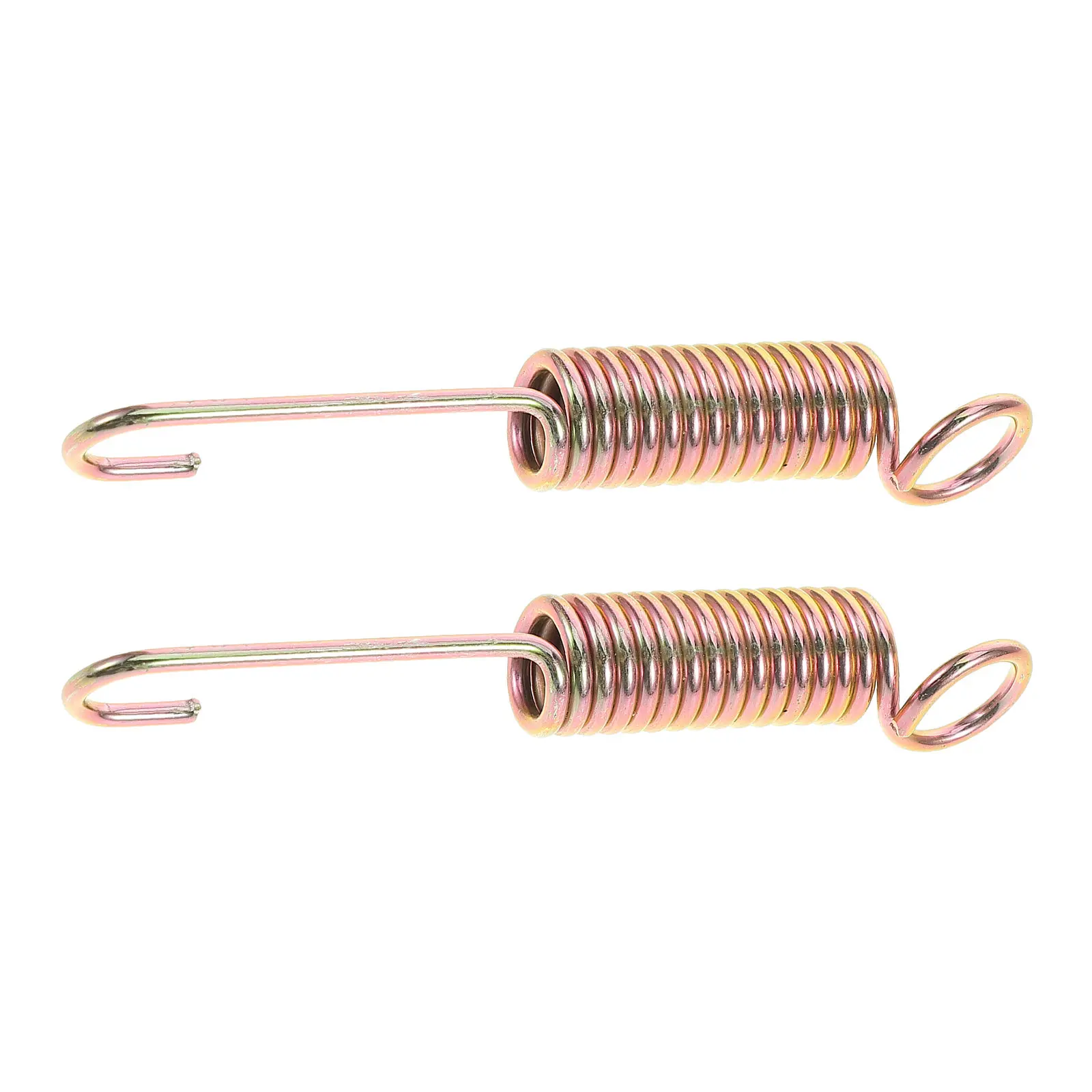 2Pcs Motorcycle Kickstand Spring Metal Side Stand Replacement Kit for Dirt Bike Atv Electric Scooter Stable Vibration Absorption