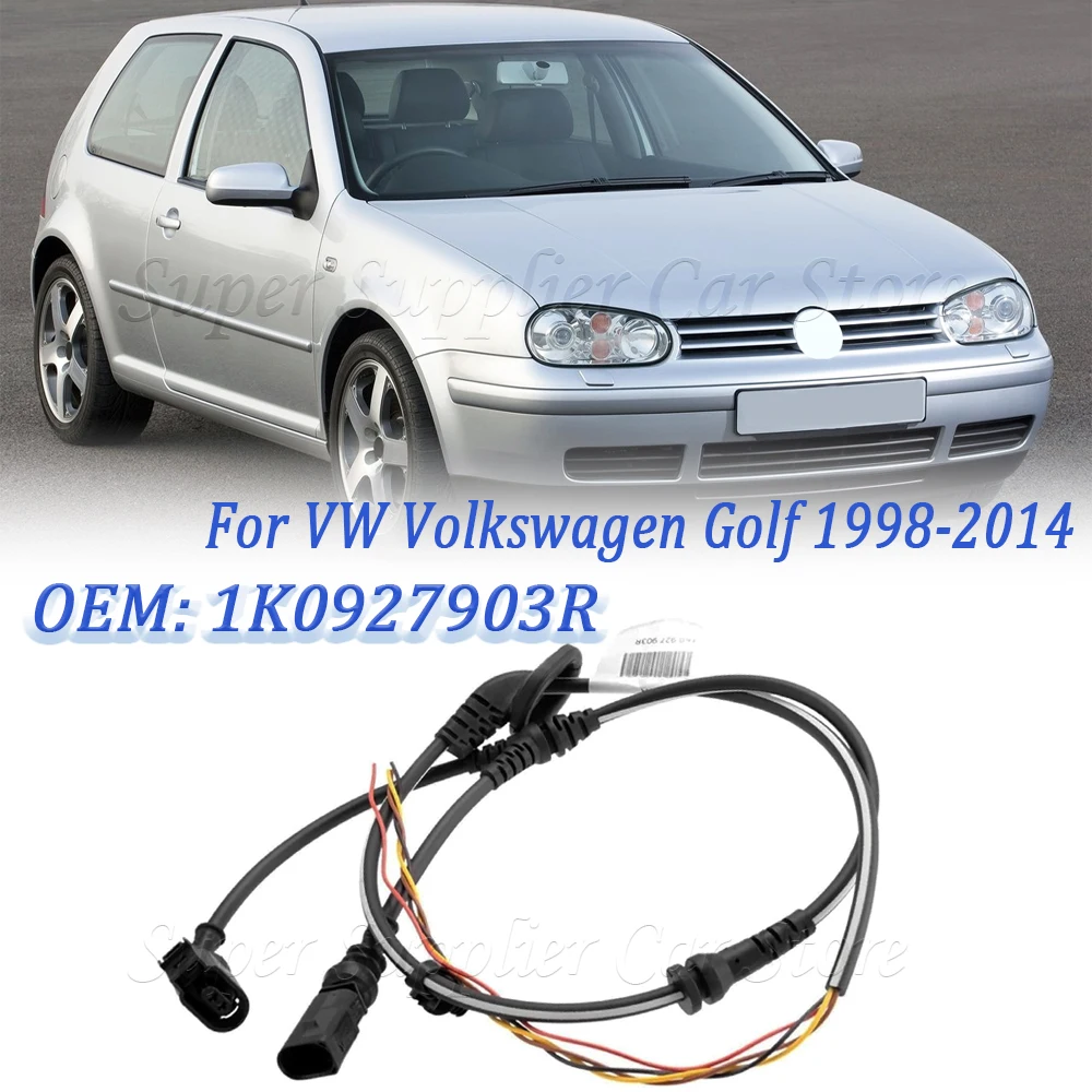 

Жгут проводов датчика скорости переднего колеса для VW Golf 1998 1999 2000 2001 2002 2003 2004 2005 2006 2007 2008 2009-2014 1K0927903R
