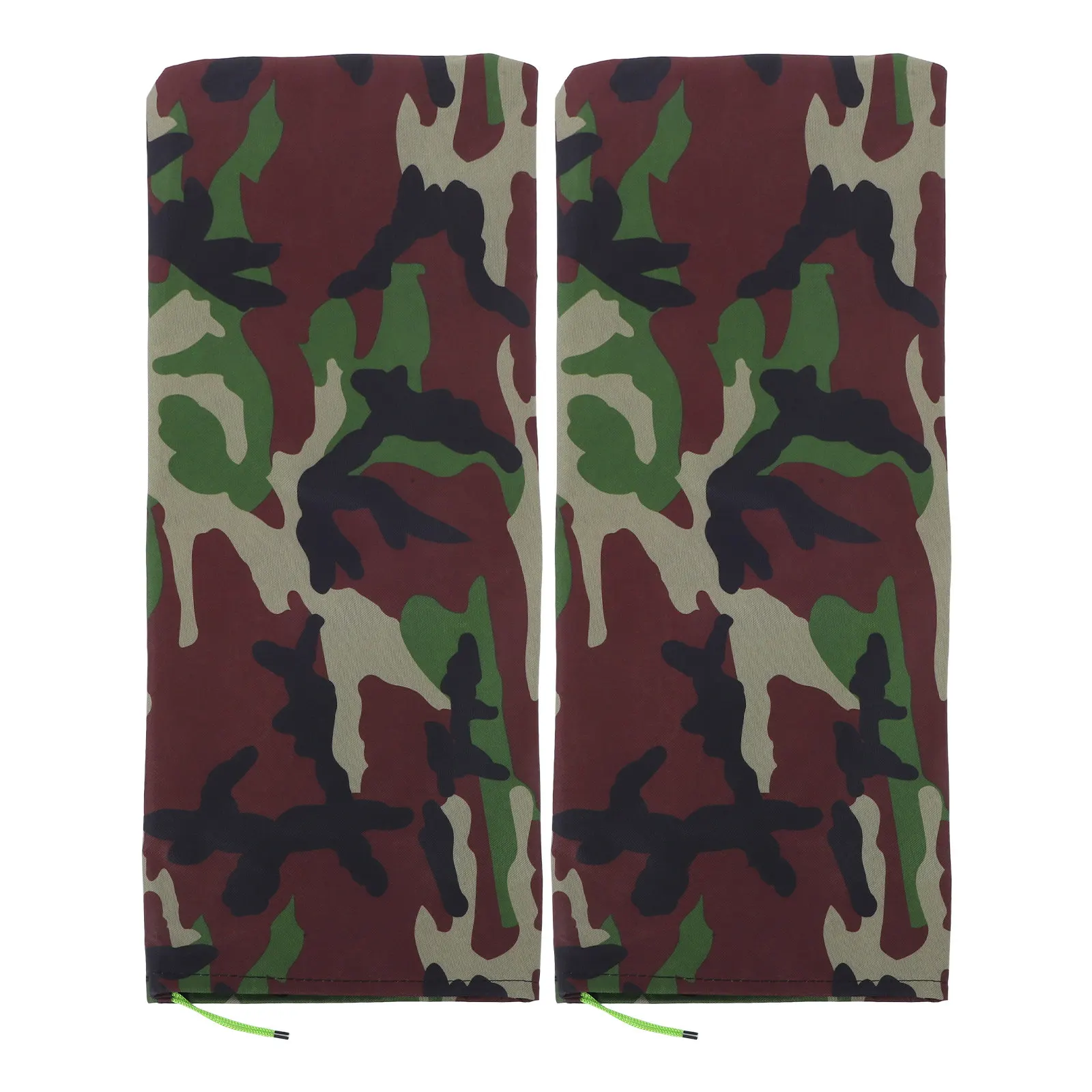 

2Pcs Flood Control Sandbags Camouflage Thickened Oxford Cloth Reusable Drawstring Flood Prevention Barrier for Home Door Window