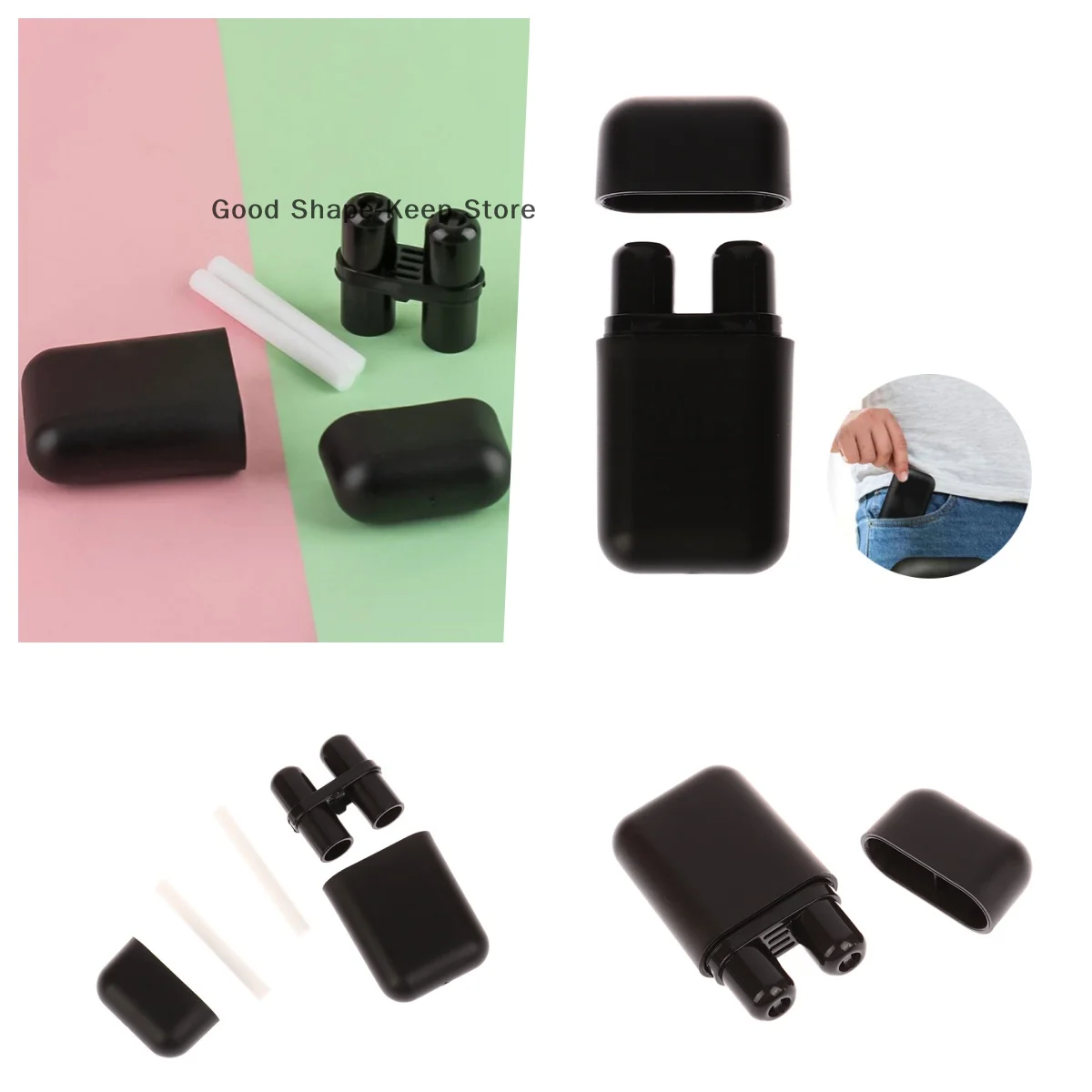 

1/10 шт., энергетический бар с двойным отверстием, ароматерапия, назальный ингалятор, энергетическая палочка для веров, пустой ароматерапевтический назальный ингалятор, палочка