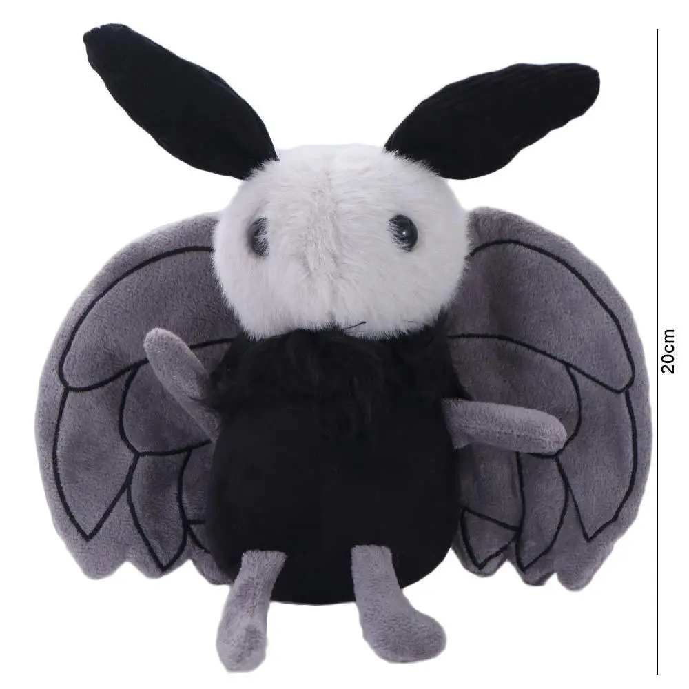 Schattige katoenen Mothman pluche pop zachte Kawaii Halloween knuffel vleermuis grappig festival thema