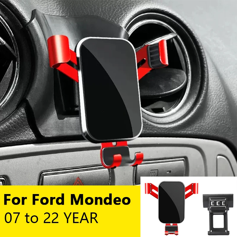 

For Car Cell Phone Holder Air Vent Mount GPS Gravity Navigation Accessories for Ford Mondeo/Mondeo CHIA-X 2007 to 2022 YEAR