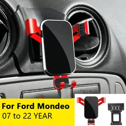 For Car Cell Phone Holder Air Vent Mount GPS Gravity Navigation Accessories for Ford Mondeo/Mondeo CHIA-X 2007 to 2022 YEAR