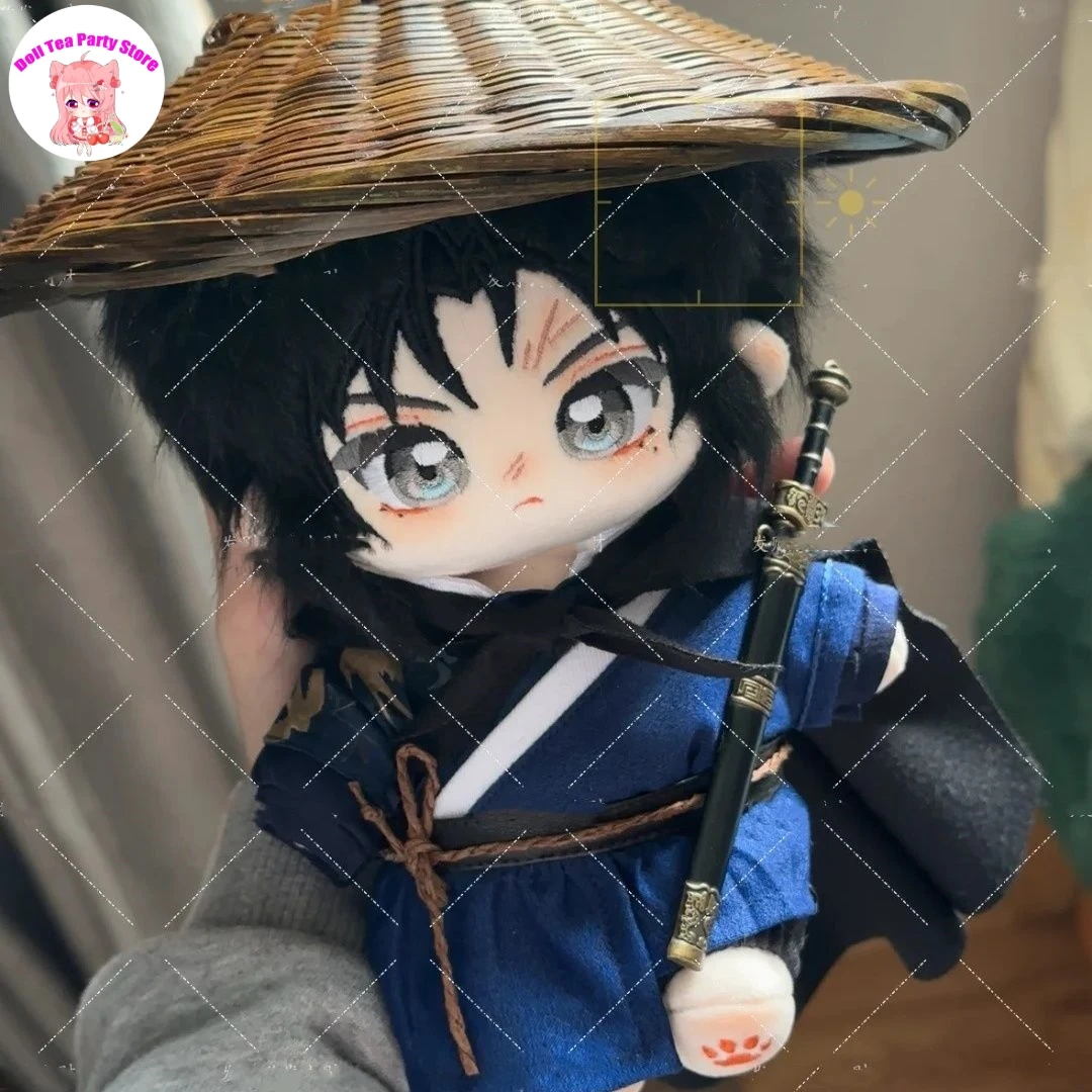 

Handsome JiangYan Plush Stuffed ﻿Cotton Doll Anime Where Winds Meet Exquisite Skeleton Body Plushie Cosplay Change Clothes Toy