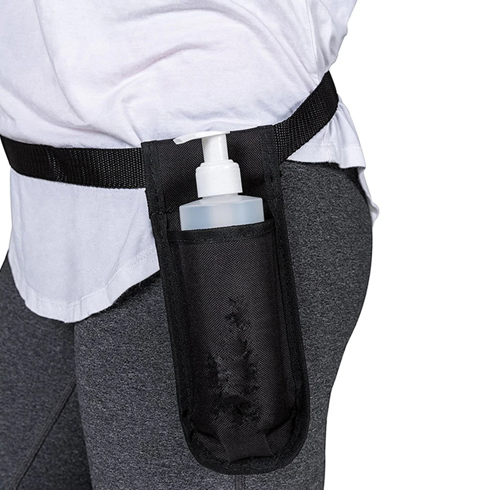 

2 шт., сумка для переноски эфирного масла, водонепроницаемая сумка для хранения массажера, регулируемый поясной держатель для организации бутылок и лосьона