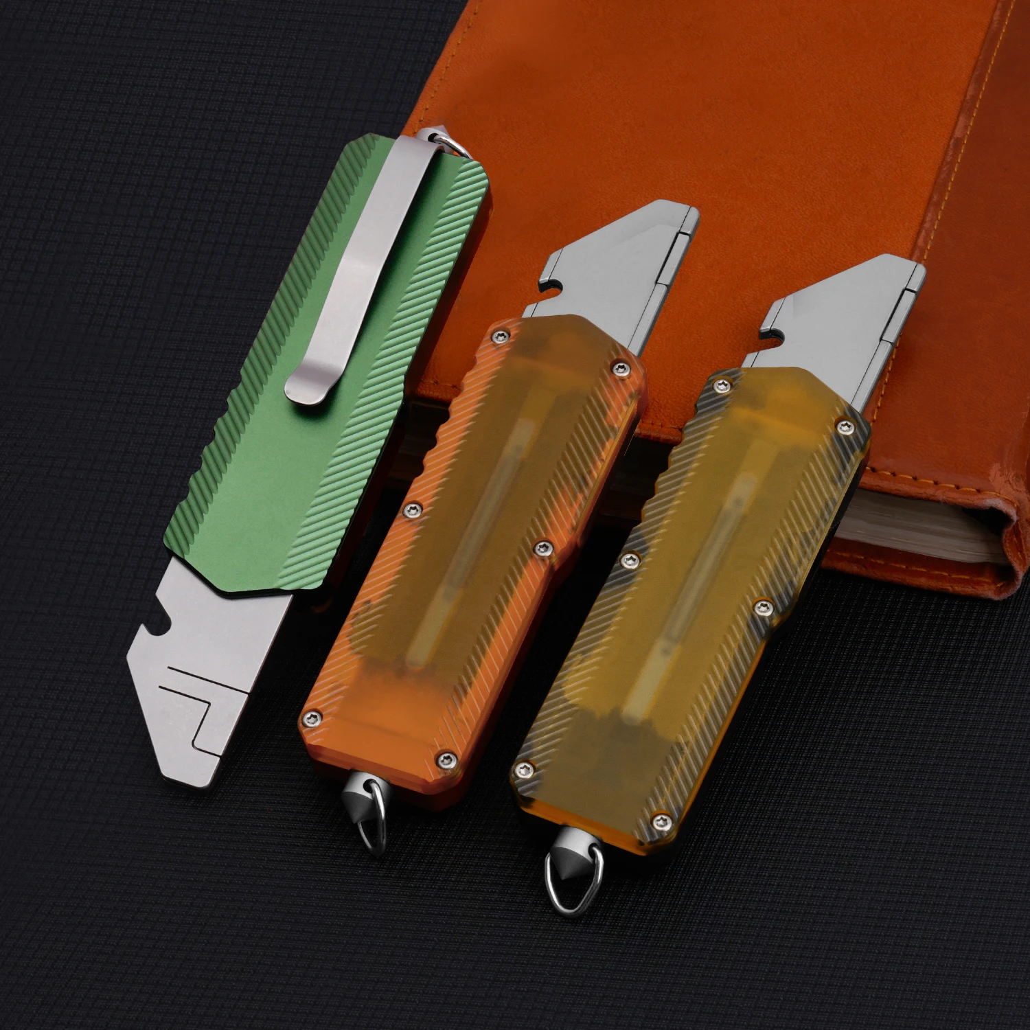 

Ручной карманный инструмент, двухсторонние цветные уличные режущие инструменты, сменное лезвие