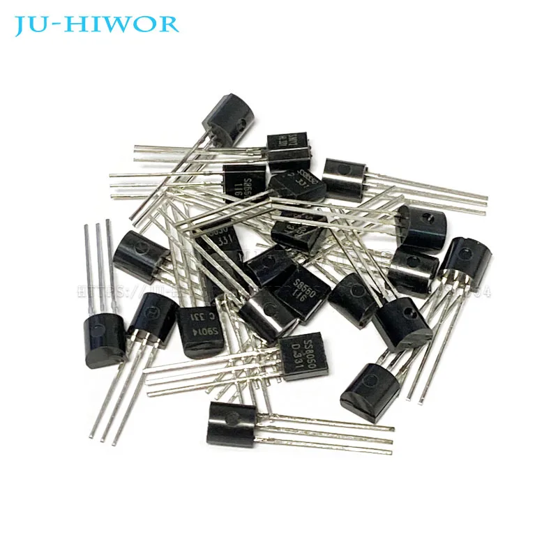 50pcs TO-92 TO92 PNP NPN Transistors BC327 BC337 BC547 2N2222 2N2907 2N3904 2N3906 S8050 S8550 A1015 C1815 A733 2SA970 2SC2240