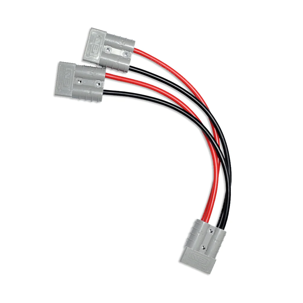 1 zu 2 Splitter Anderson Kupfer Stecker Solar Batterie Harness 10AWG 50A Ladekabel Quick Connect Trennen Großen Strom