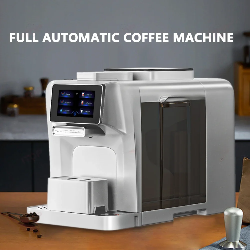 Super Automatic Commercial Italian Espresso Coffee Machine with Grinder/espresso Machine with Milk Frother Coffee Maker