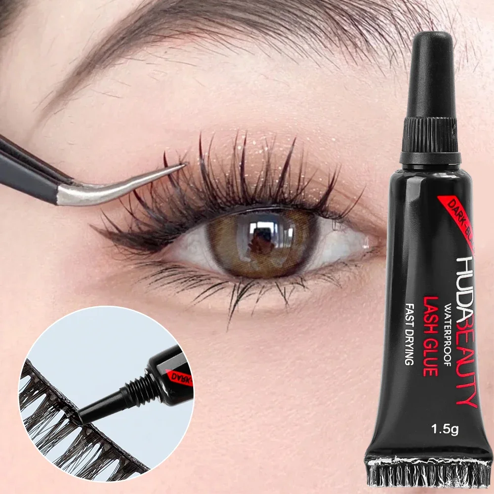 Waterproof Quick Dry Eyelash Glue Lasting Strong Lash Glues Non-irritating False Eyelashes Extensions Adhesive Makeup Cosmetics