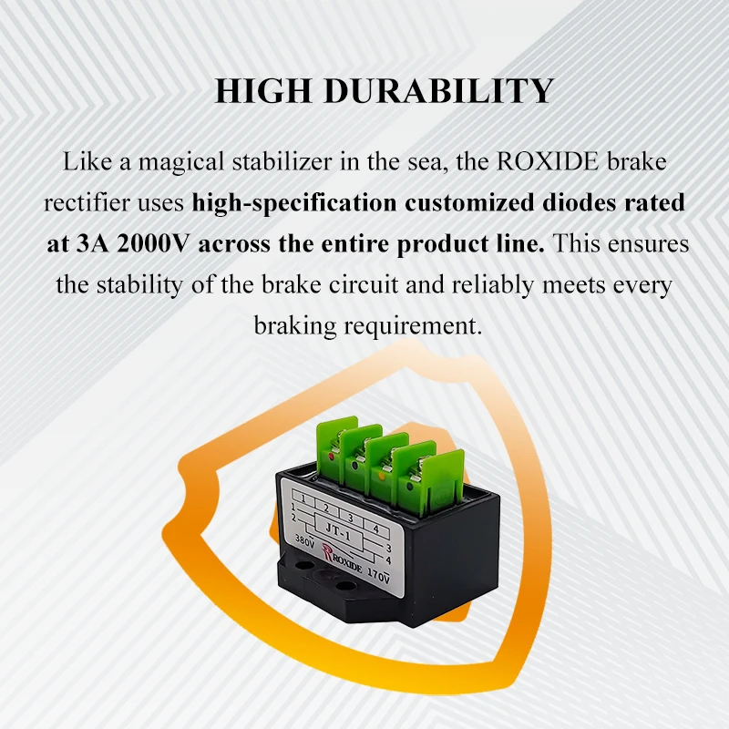 JT-1 Rectifier, 380V to 170V Power Supply Unit, Motor Brake Rectifier Module, JT-2 Rectifier