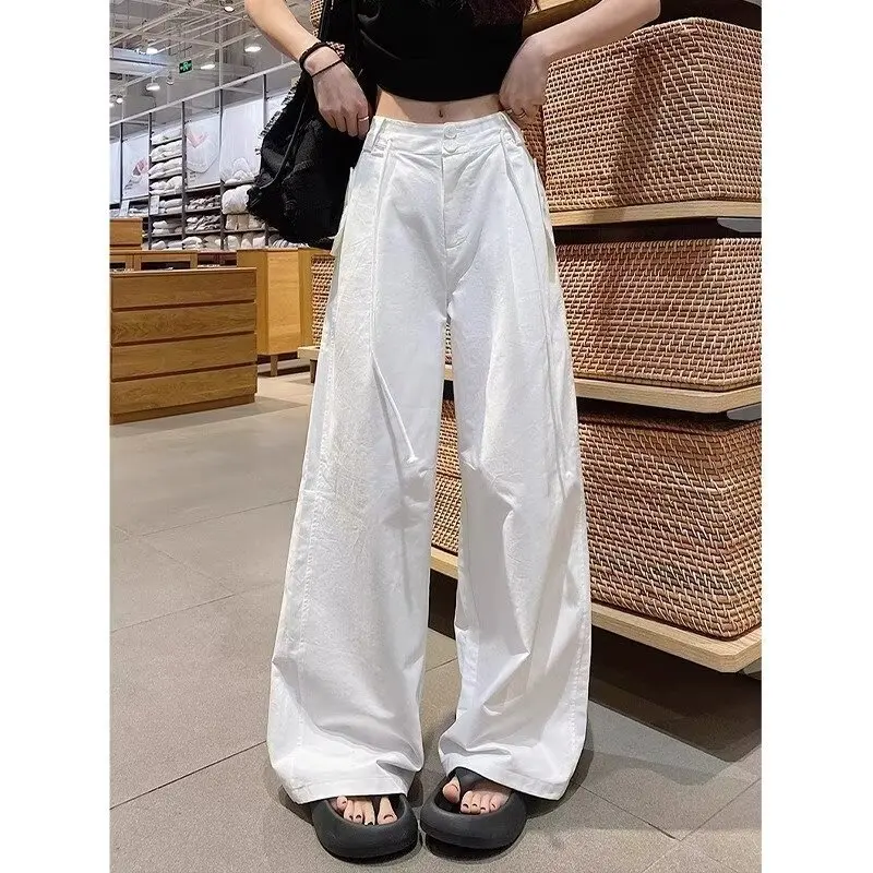 

Loose Casual Pants Women Summer Flowy All-match Fashion Casual Trousers