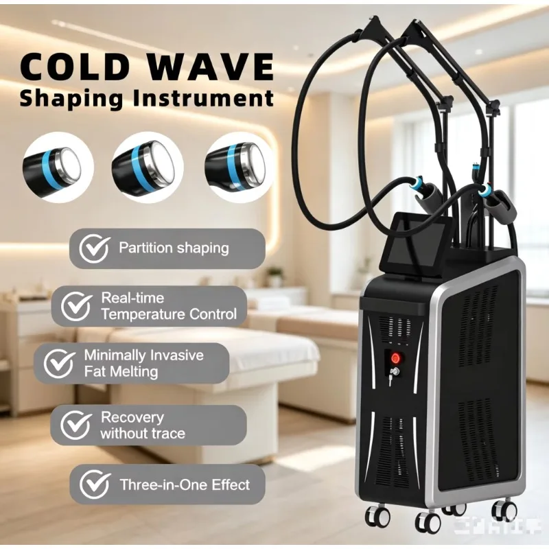 2.45GHz  3in1 Coolwaves Onda Pro Style Microwave Body Contouring Machine for Fat Removal Skin Firming & Cellulite Reduction