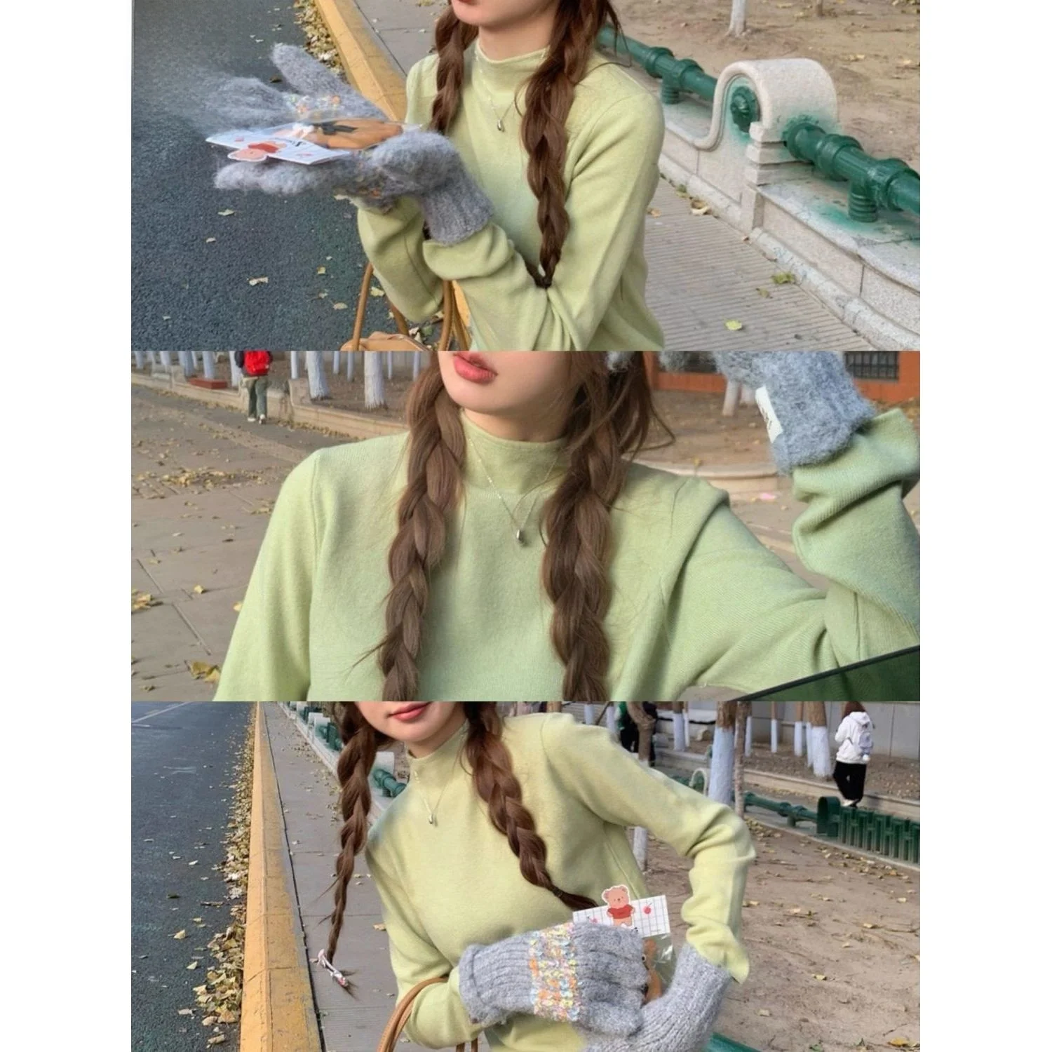 

Мягкий, приятный к телу вязаный базовый свитер для женщин на осень-зиму с высоким воротником, для ношения под одеждой, базовый топ