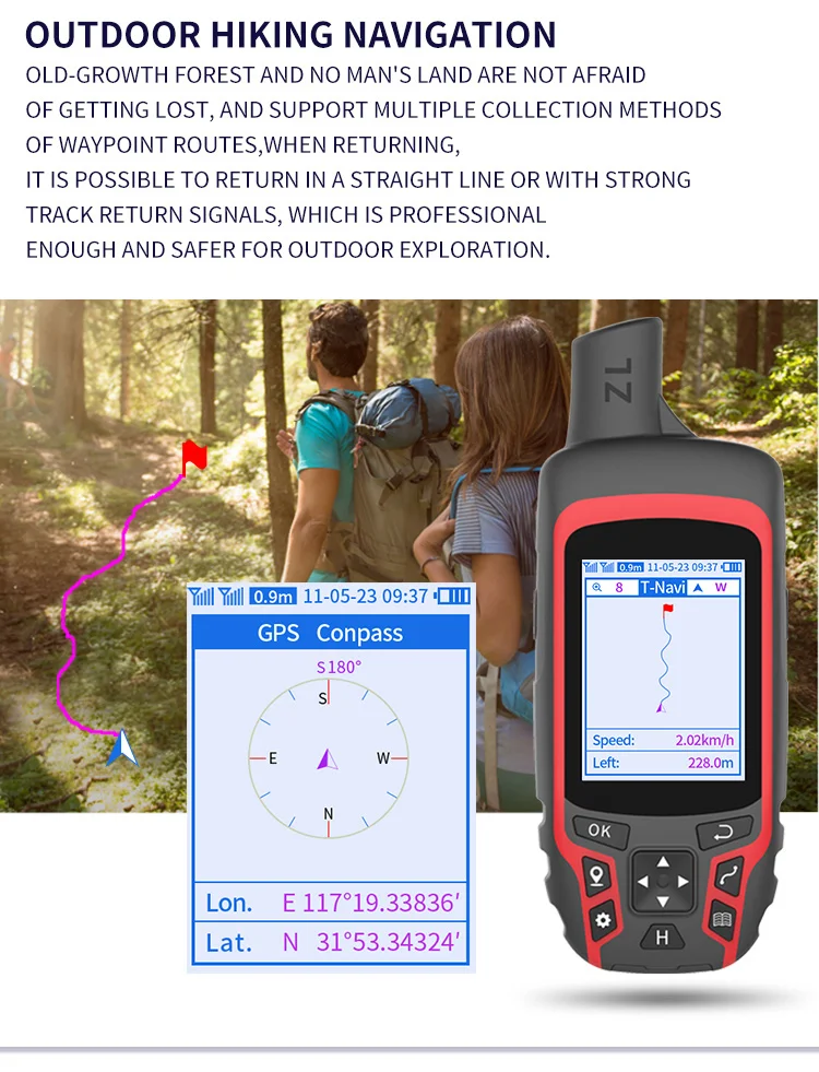 Imagem -06 - Navegação Ponto Fixo Acre Medição Instrumento Handhold Gps a6