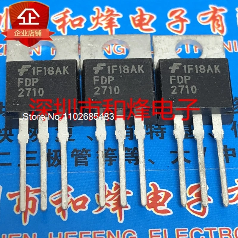 

(5PCS/LOT) FDP2710 TO-220 250V 50A