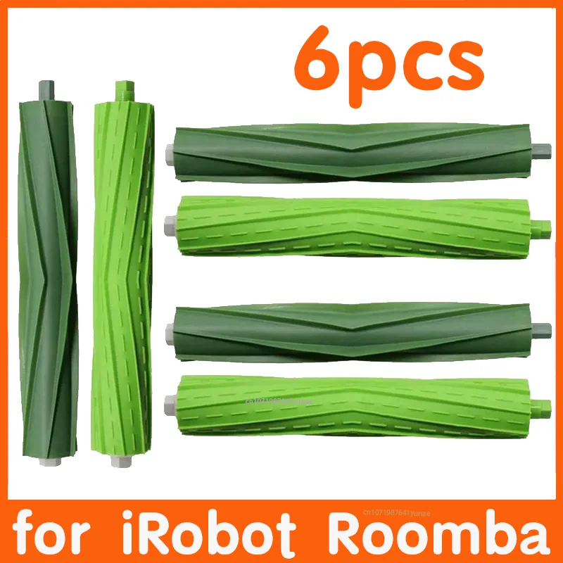 for iRobot RoombaI7 E5 E6 I3 Series i3+ i6+ i7 i7+ i8+ E6 E7 Vacuum Cleaner Accessories Roomba Brush Compatible 4/8/10pcs