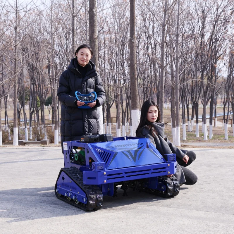 

customized Lawn Mower Crawler Type Cutting Width Grass Cutting Machine Robotic Lawn Mower