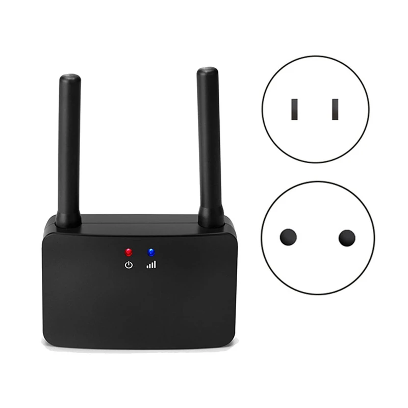 

Hot-433Mhz Wireless Repeater Signal Amplifier Learning Code Extender For Alarm System And Wireless Detector Sensor