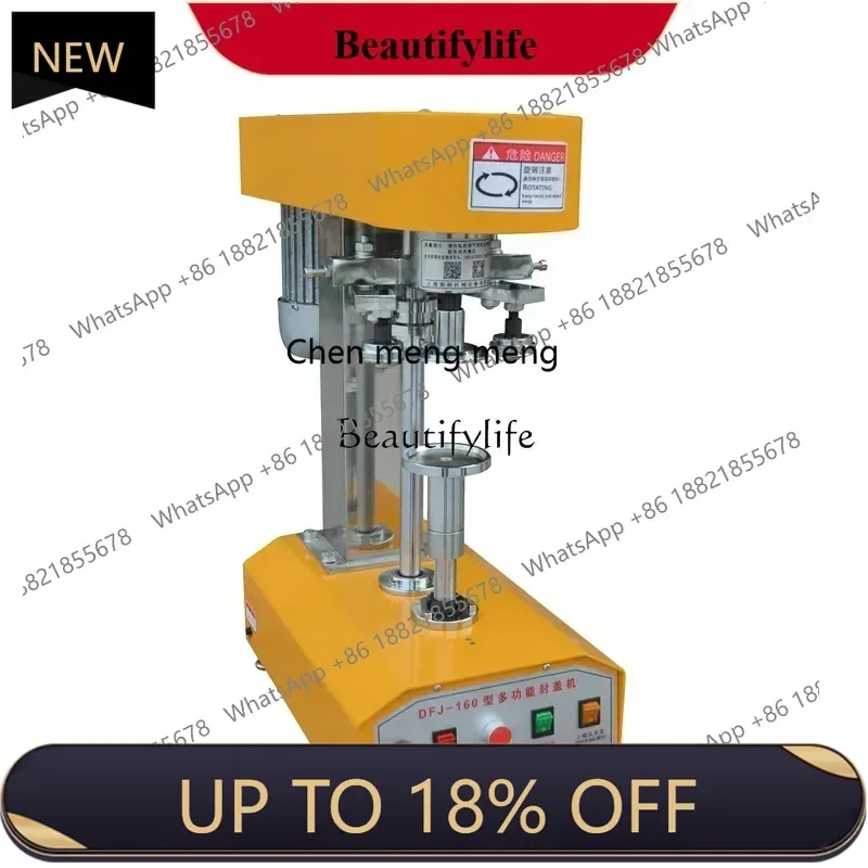 

AY Y Automatic Commercial EoE Lunch Box Non-Rotating Packing Machine Tinplate Cap Tightener