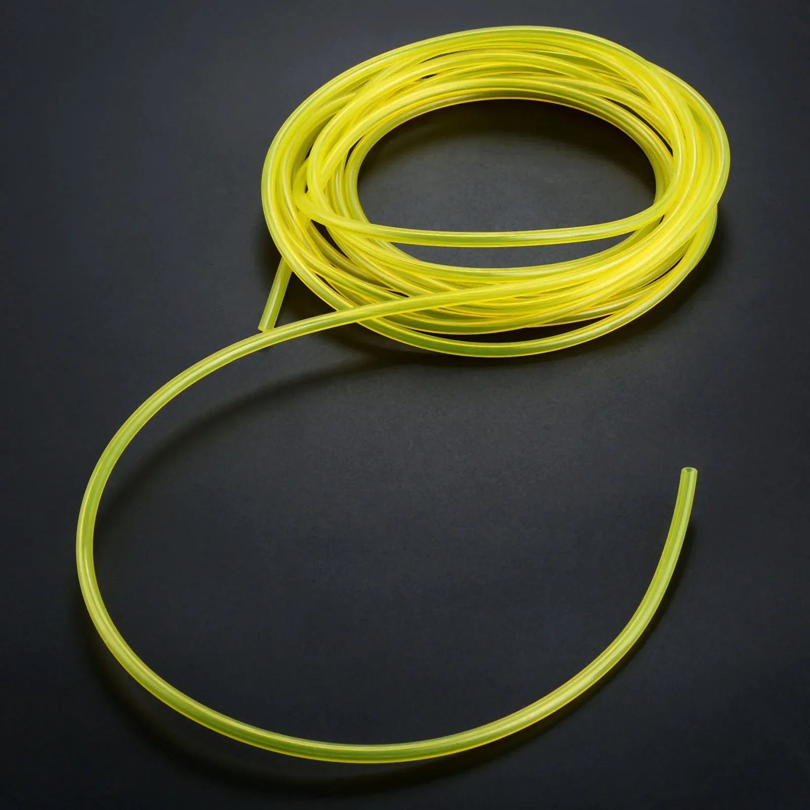Tubo flessibile del carburante di colore giallo del tubo dell'olio della macchina del motore a Gas di 5M per le parti dello strumento del giardino della motosega del Trimmer