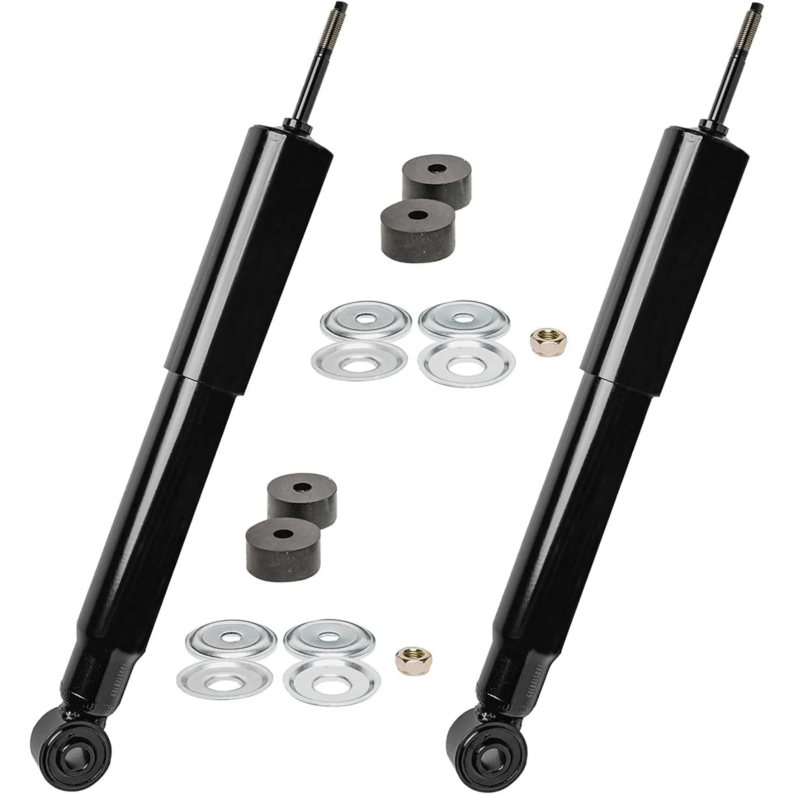 US Shock Absorbers for Chevy GMC Silverado Sierra 1500 HD Classic 2500 HD Complete Front and Rear Shock Absorbers Replacem