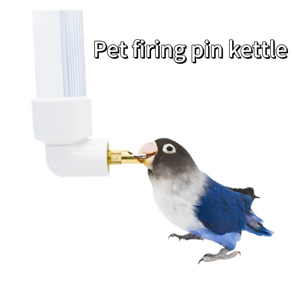 

Parrot water dispenser Firing pin Drinking kettle feeding pet carrier Hanging automatic water dispenser