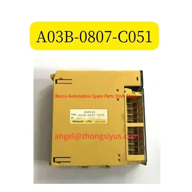 

A03B-0807-C051 Second-hand I/O Module Communication Test Function OK