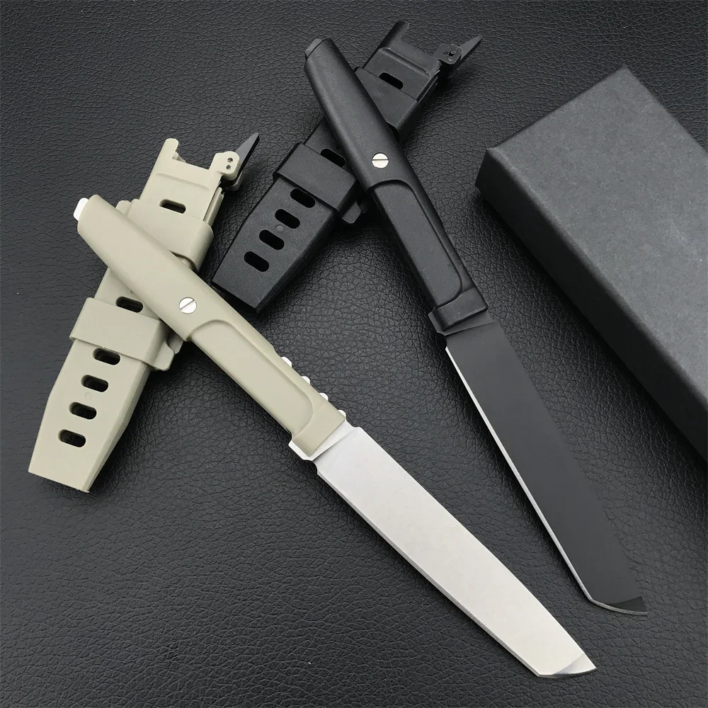 MAMBA Combat Portable Fixed Knife 440c Steel Nylon Glass Fiber Handle Outdoor Tactical Camping Hunting Knives Survival EDC Tools