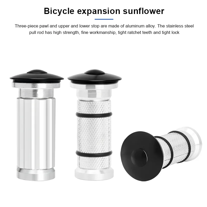 Bicycle Headset Expander Top Cap Star Nut Plug Bolt Stem Expanding Nut Bolts For Bike 1 1/8