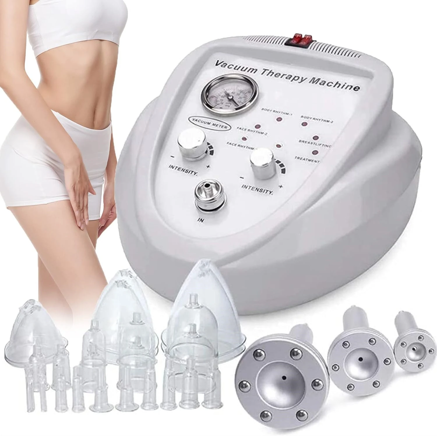 Breast Enlargement Massager Lifting Vacuum Therapy Cellulite Cupping Scrapping Skin Tightening Butt Machine Guasha For Dropship