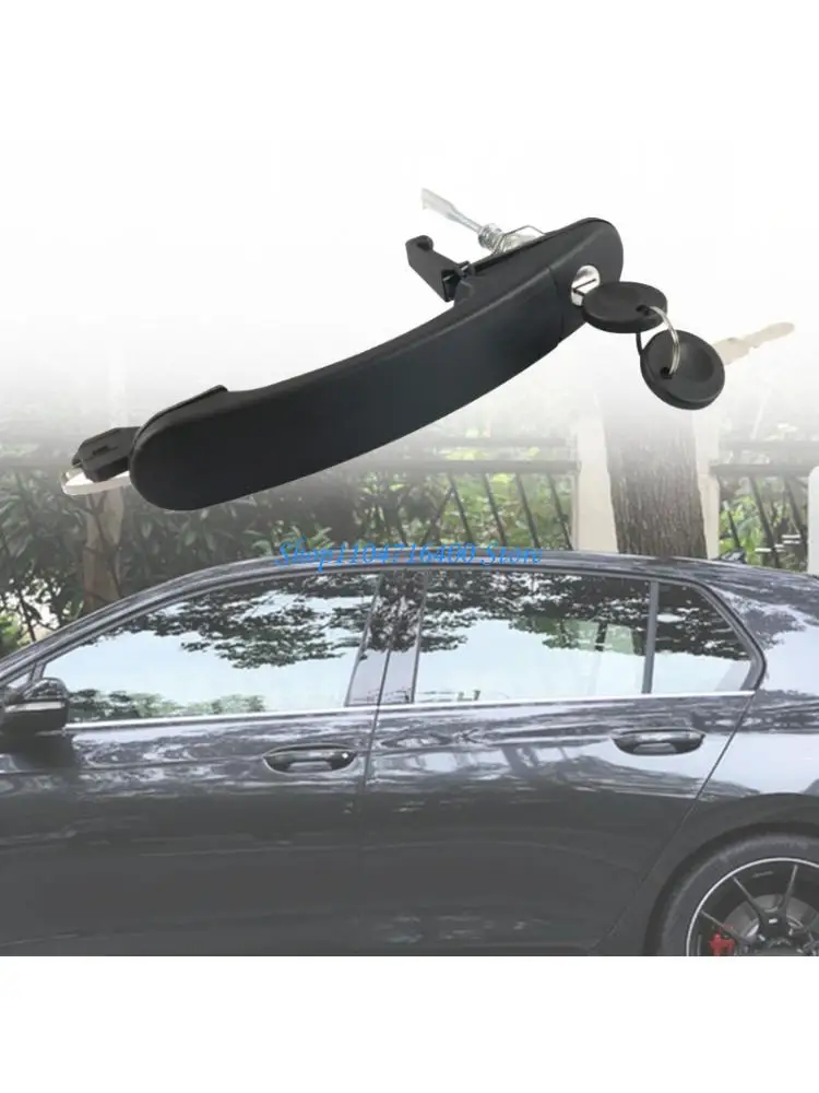 

y1gd Car Exterior Door Handle Lock with 2 Keys for MK3 Automotive Accessories