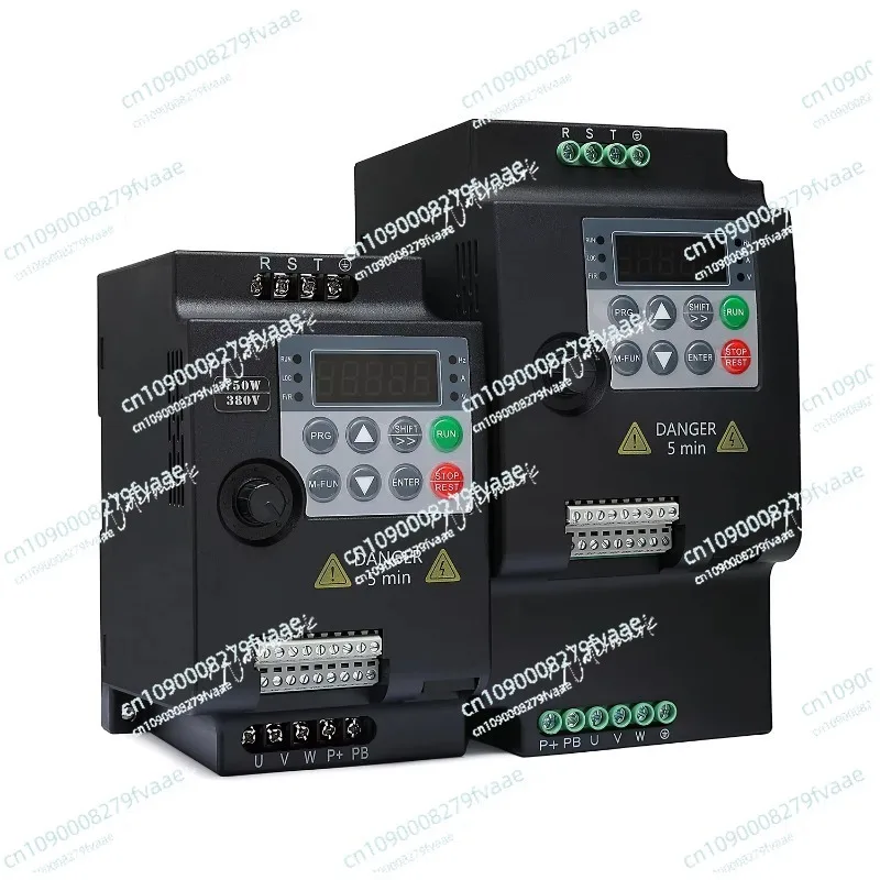 0,2kw 0,4kw 0,75kw VFD 1 Fase 220V 3 Fase 380v VFD Inversor Controlador Inversor