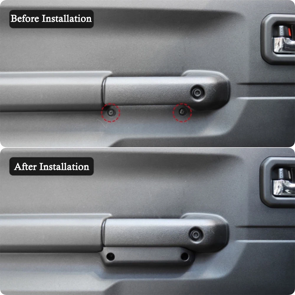 Interior Door Grab Handle Armrest Storage Box Tray Organizer 4/5-Doors for Suzuki Jimny XL GL 2023 2024 2025 2026 Accessories