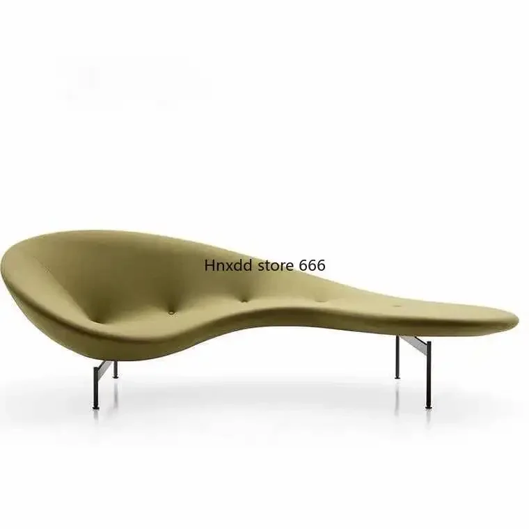 Special-shaped creative fiberglass sofa pea curved special-shaped chair