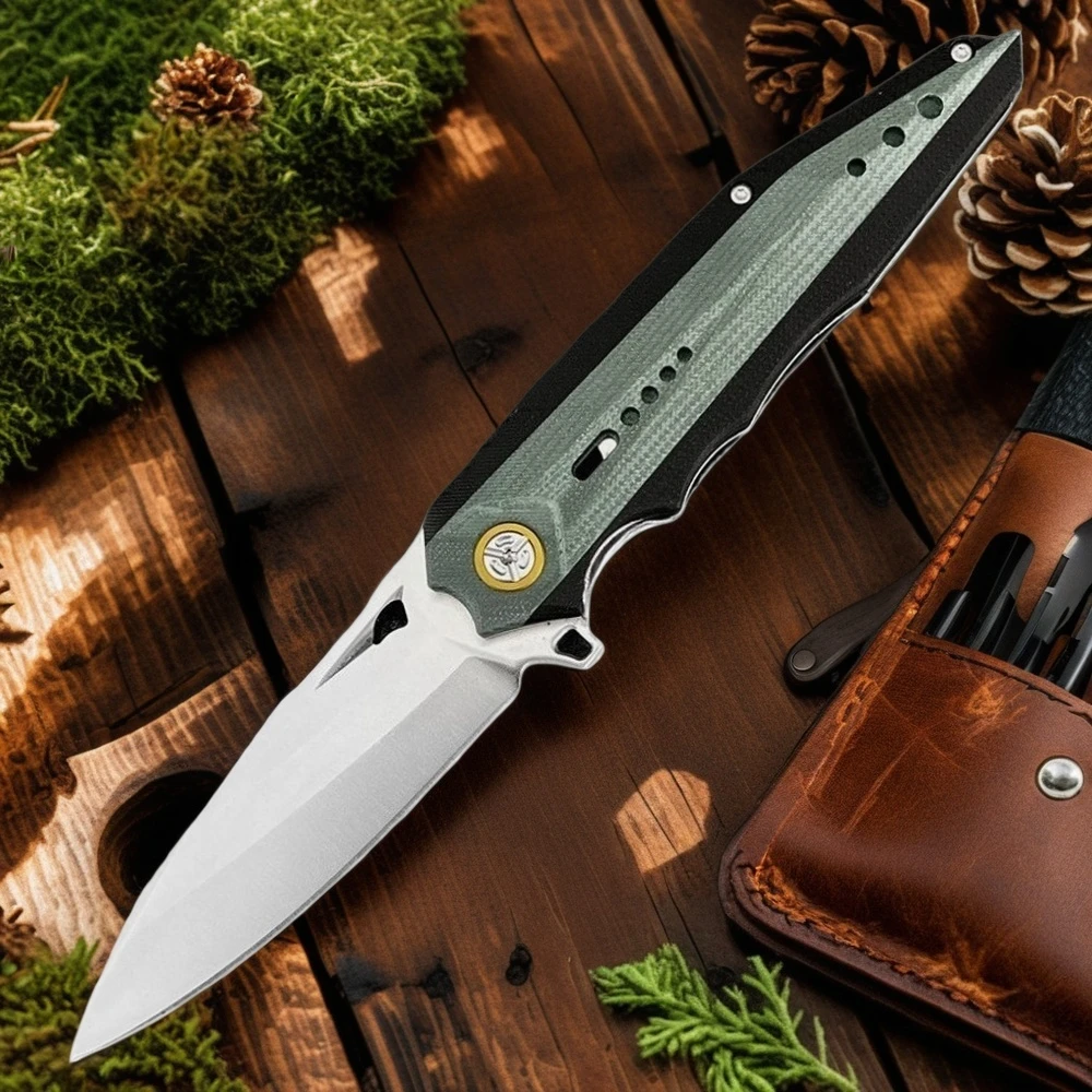 

Высококачественный военный тактический складной нож 8Cr13MoV, лезвие с ручкой G10, ножи для уличной охоты, кемпинга, джунглей, исследования