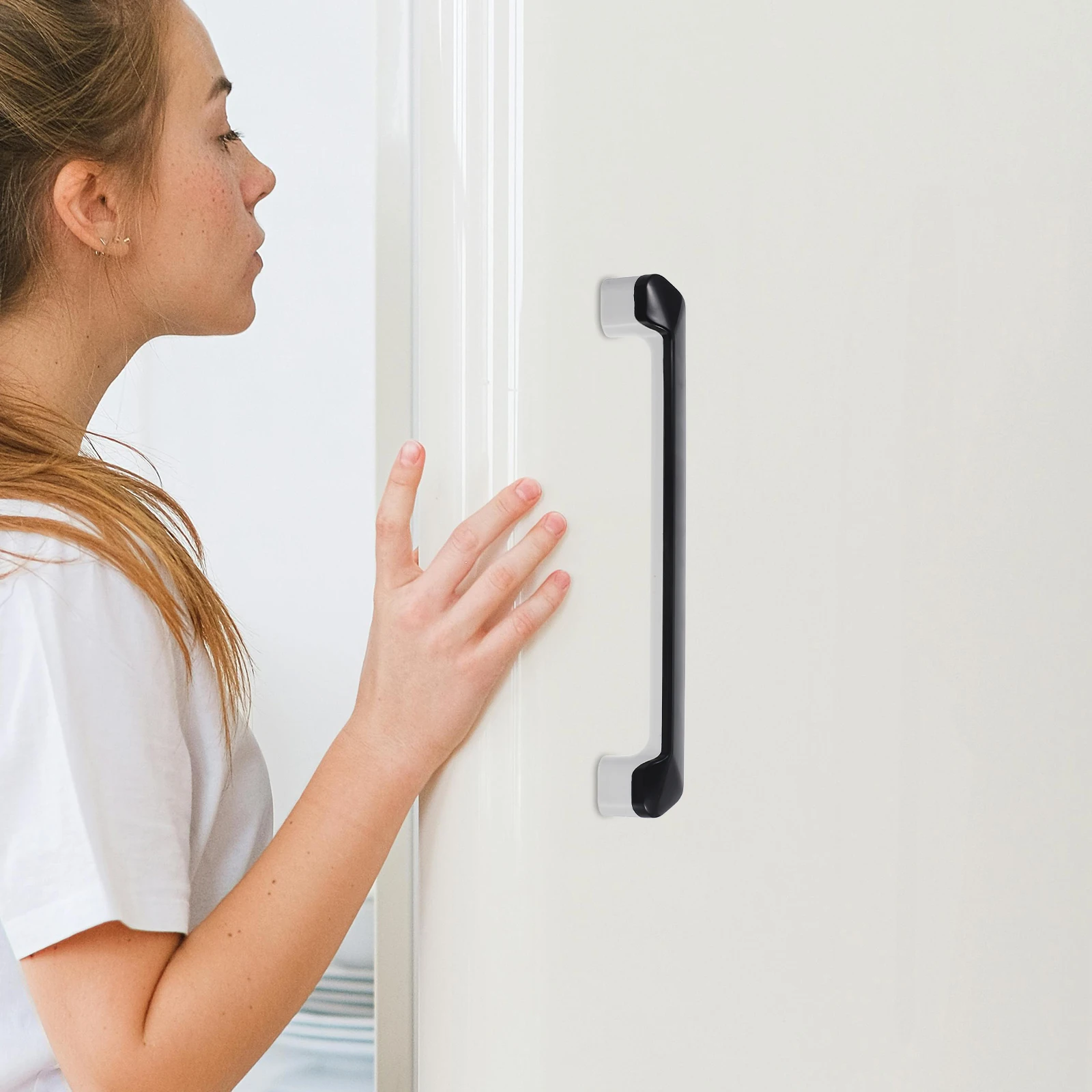 

Freezer Door Handle Replacement Refrigerator Fridge Hardware Pulls Durable NonSlip Cold Environment Efficiency Repair Component