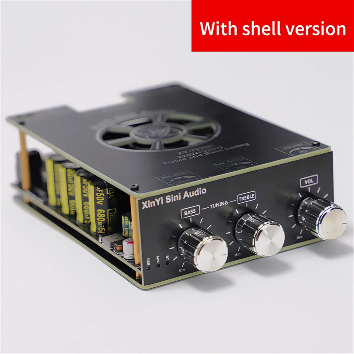 XY-T220H Bluetooth Audio Amplifier Module 220w X 2 High and Low Frequency Adjustment Dual Channel Stereo TPA3251-A